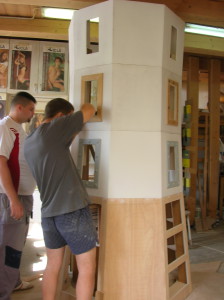 a világítótorony vázlata