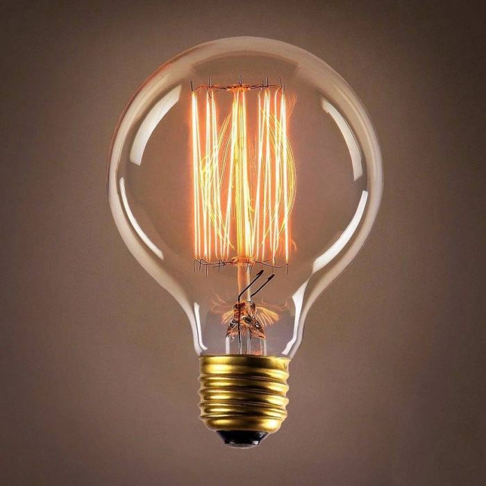 Edison dekor izzó