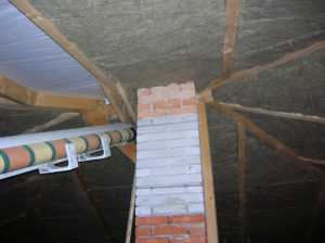 Kémény, torony nélkül