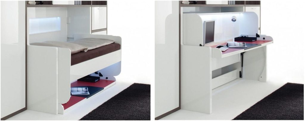 helytakarékos, felcsukható ágy